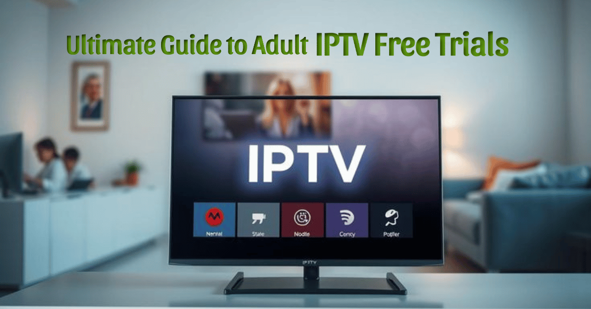Guide to Adult IPTV Free Trials