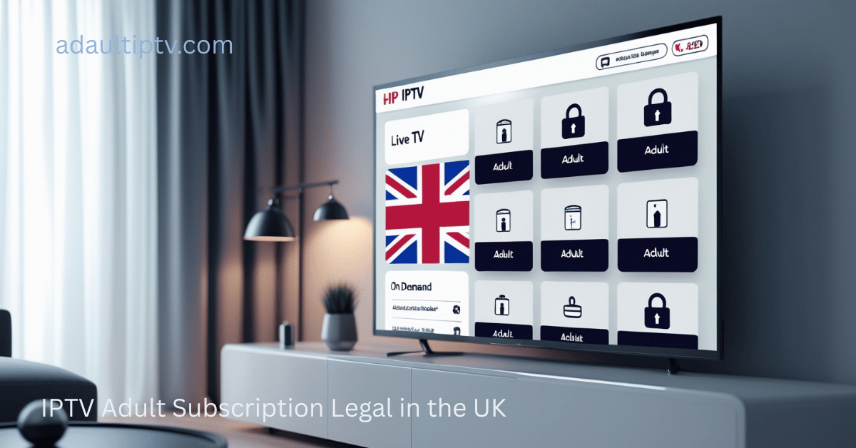 IPTV Adult Subscription Legal in the UK