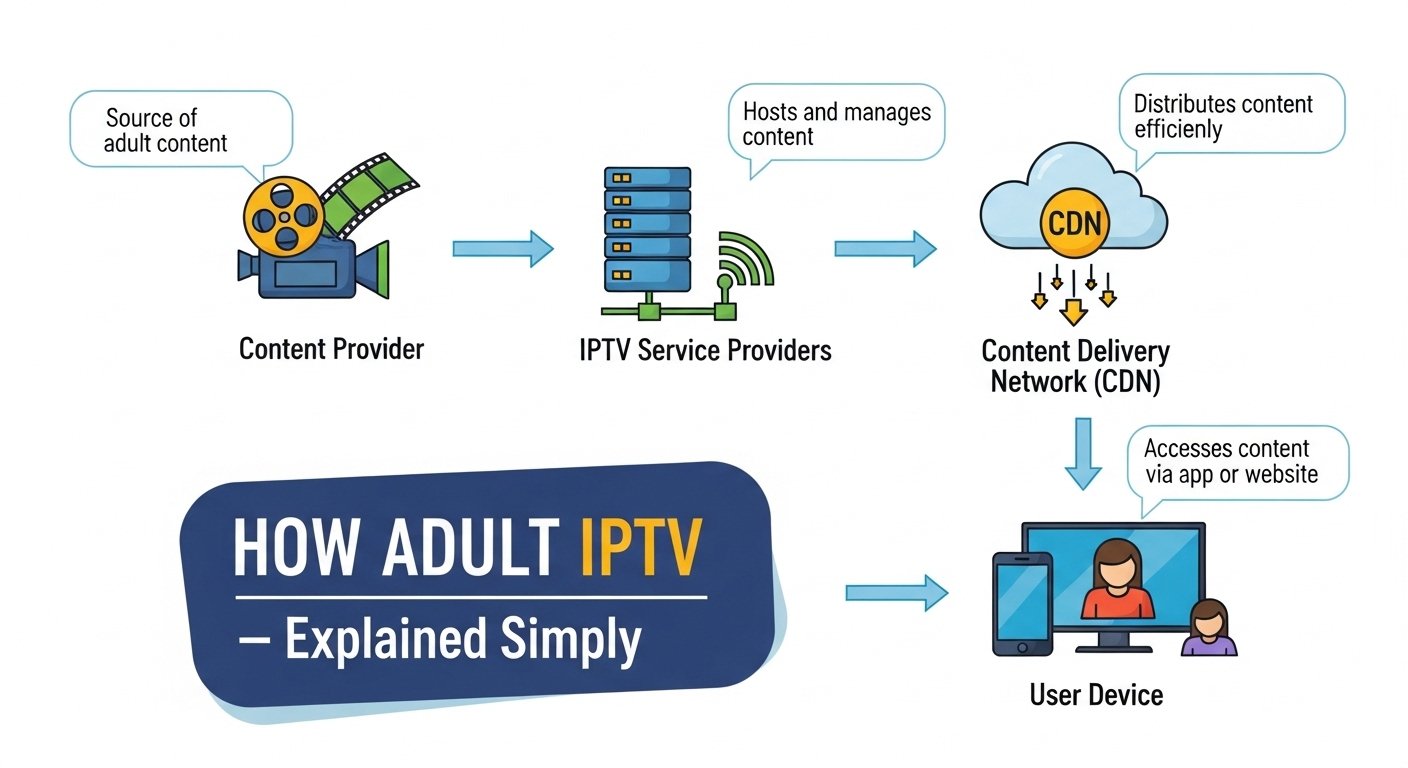 How Adult IPTV Works