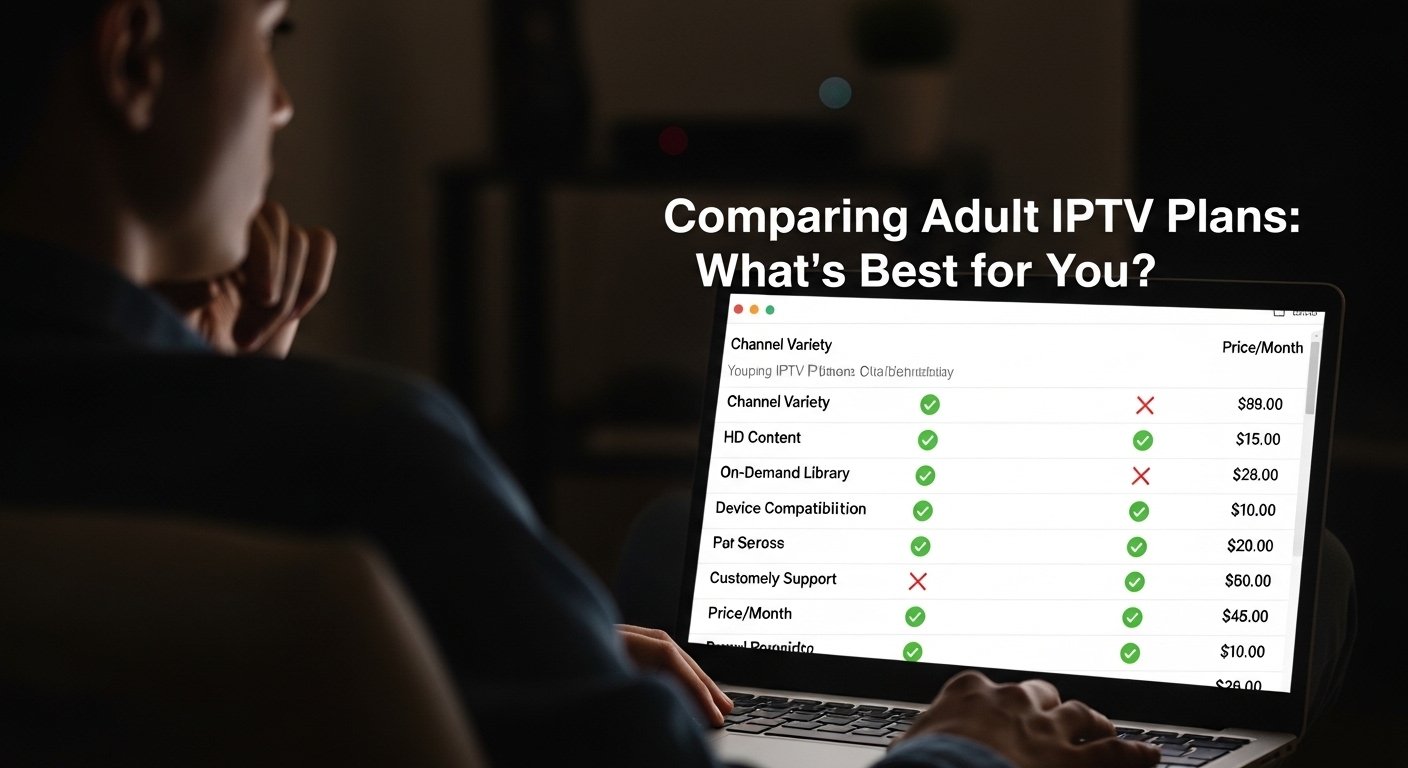 Adult IPTV Subscription Plans